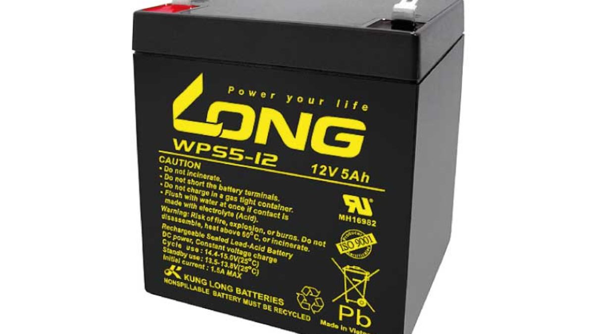 LONG WP5-12 12V 5AH Battery